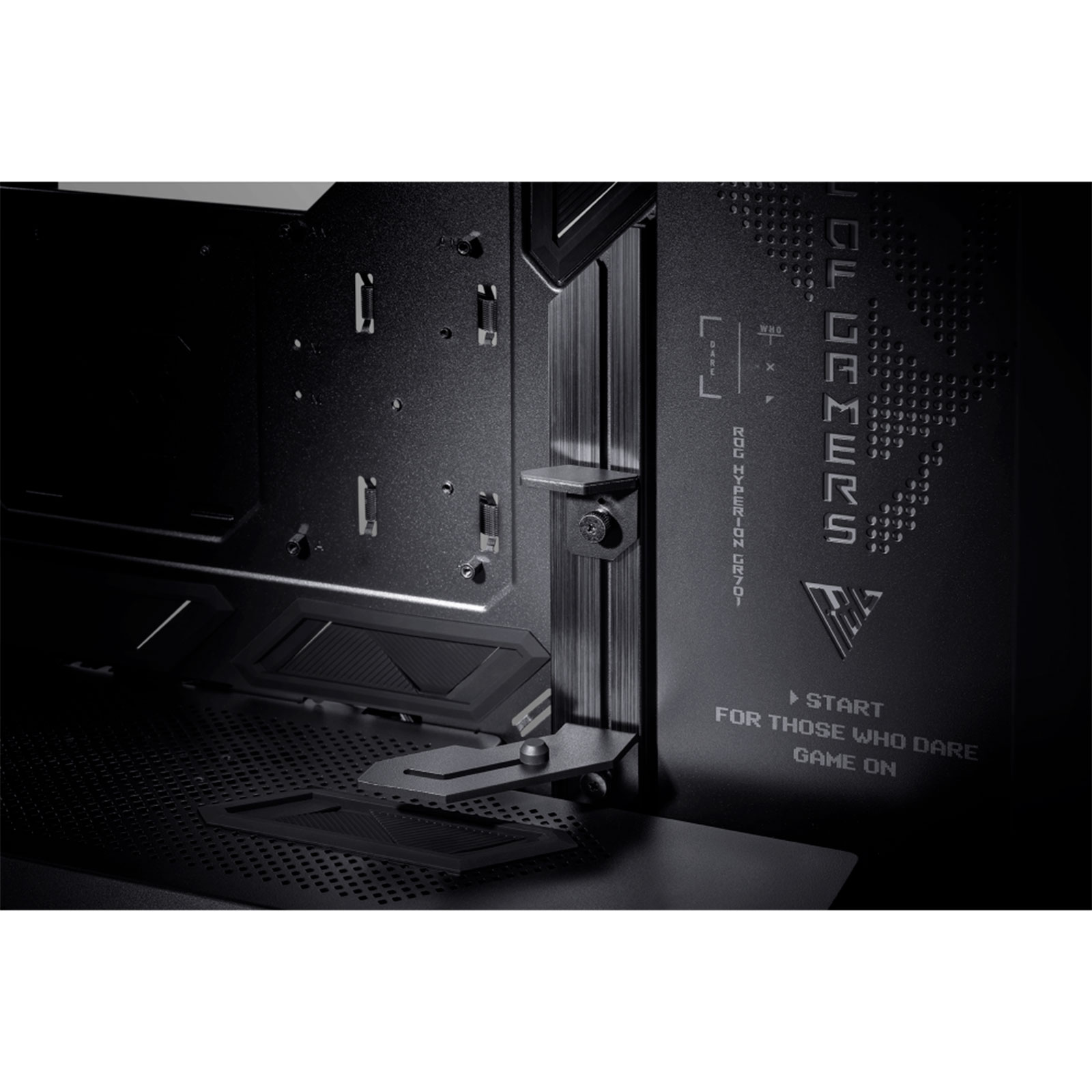 ASUS ROG Hyperion GR701 E-ATX Gaming Case, Metal GPU Holder, ARGB