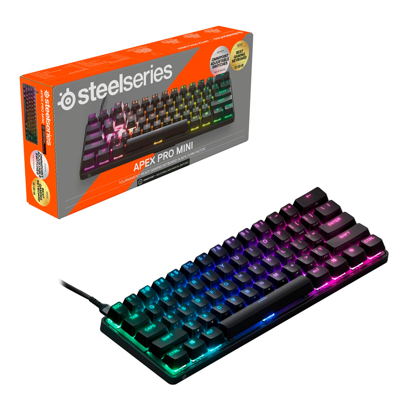 Steelseries APEX 9 MINI Optical Switch TKL Keyboard 60%